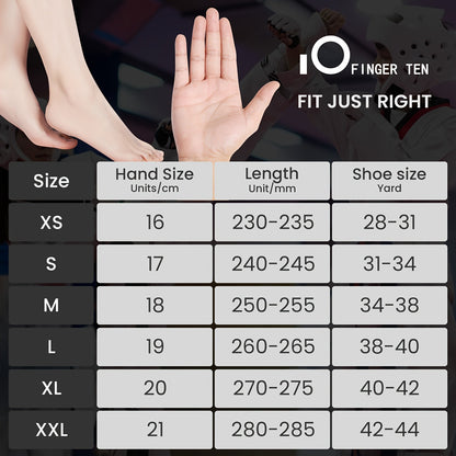 Taekwondo Sparring Gear Set Half Finger Gloves Hand & Foot Protectors with Wrist Wraps & Ankle Support for Boxing Kickboxing Men Women