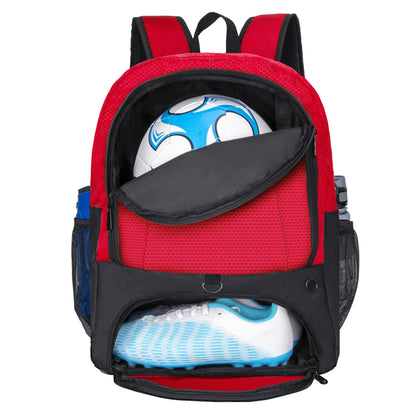 Soccer Ball Backpack – Sports Bag with Cleat & Ball Compartment