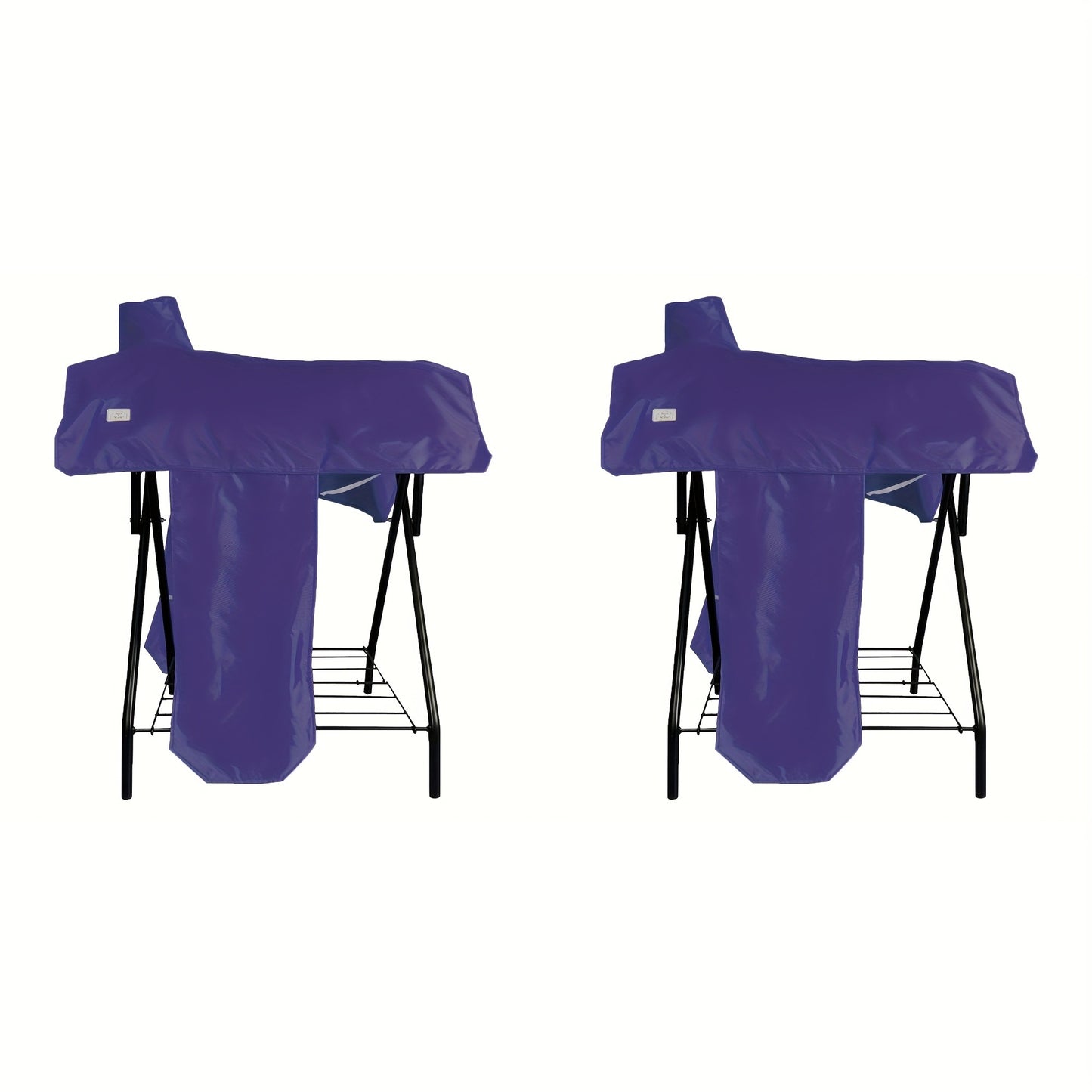 Waterproof Horse Saddle Cover 420D Oxford 6 Elastic Straps