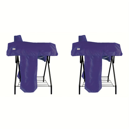 Waterproof Horse Saddle Cover 420D Oxford 6 Elastic Straps