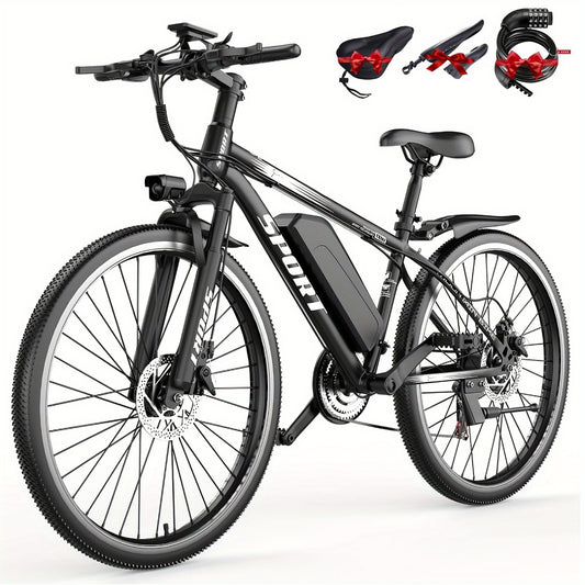 Electric Mountain Bike 26" – 700W 48V 10AH 7-Speed E-MTB