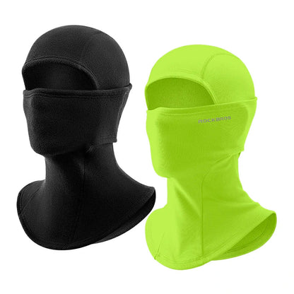Balaclava Mask Green / Thick-fleece-Black2 option