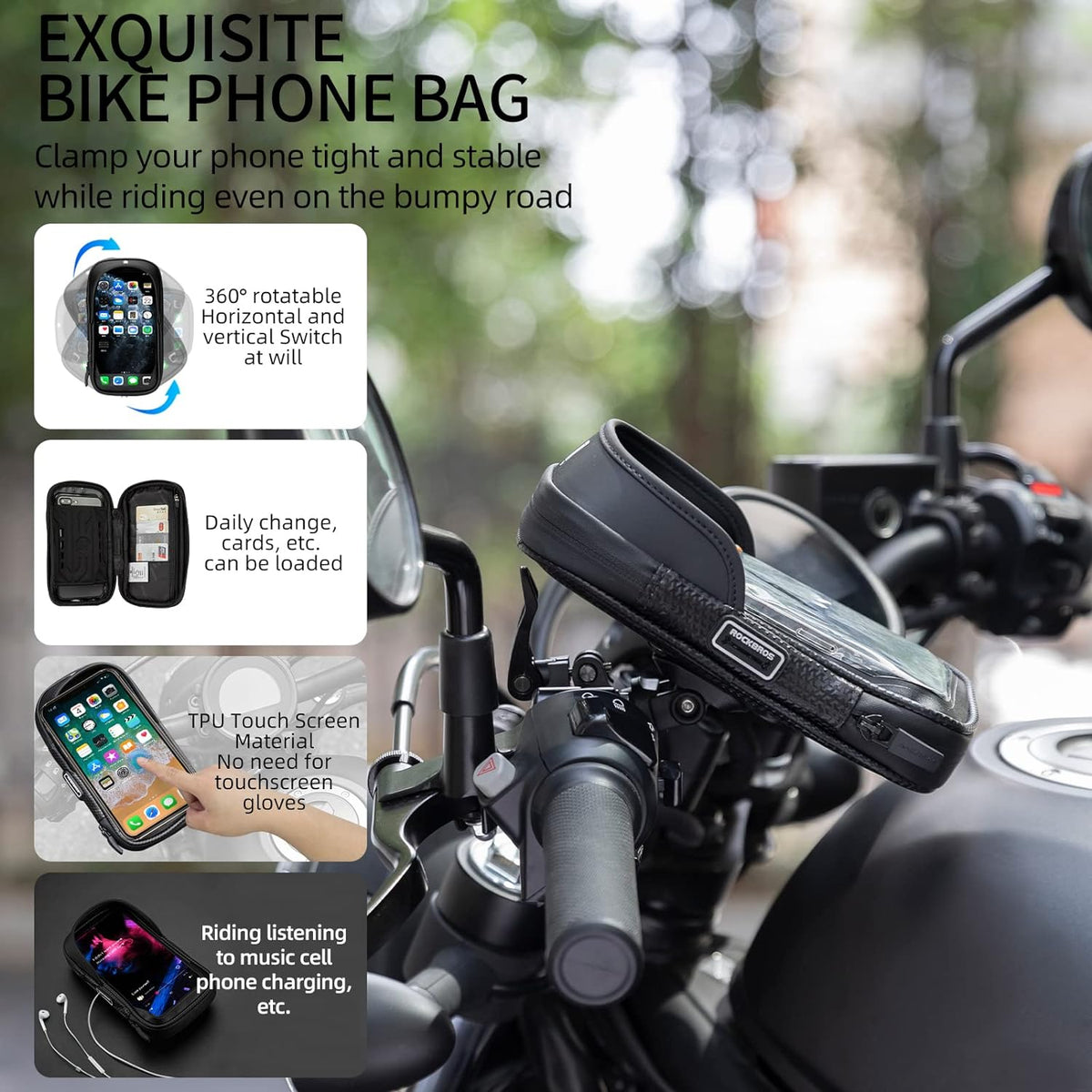 Handlebar Phone Bag