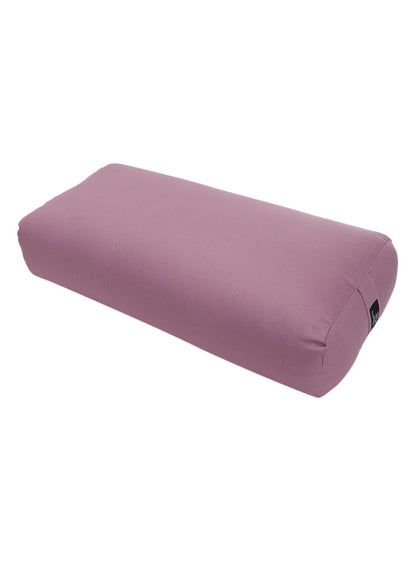 Lilac yoga bolster by Everyday Yoga, ideal for enhancing comfort and support during yoga practice. This yoga prop is designed to assist with poses and meditation, making it an essential addition to your yoga accessories.