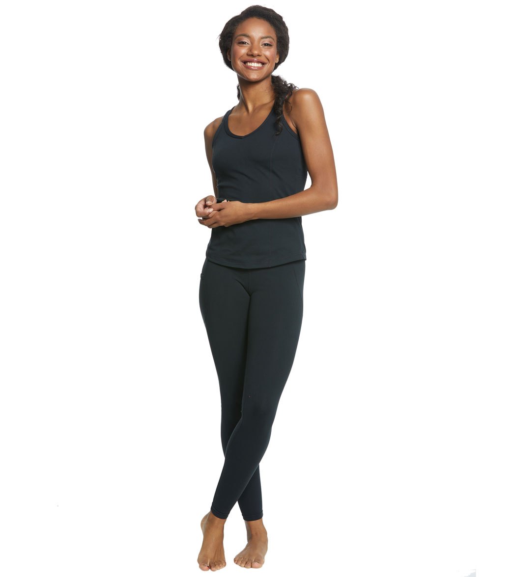 Yoga Tank Top with a Built-In Shelf Bra and Four-Way Stretch for a Close Fit During Practice