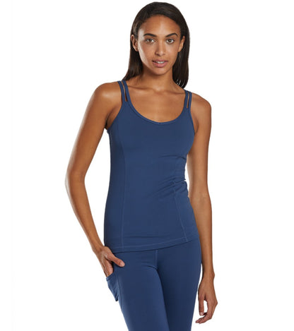Yoga Tank Top with a Built-In Shelf Bra and Four-Way Stretch for a Close Fit During Practice