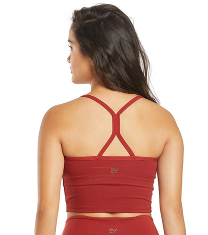 Women's recycled stretch crop tank, original gallery image 69