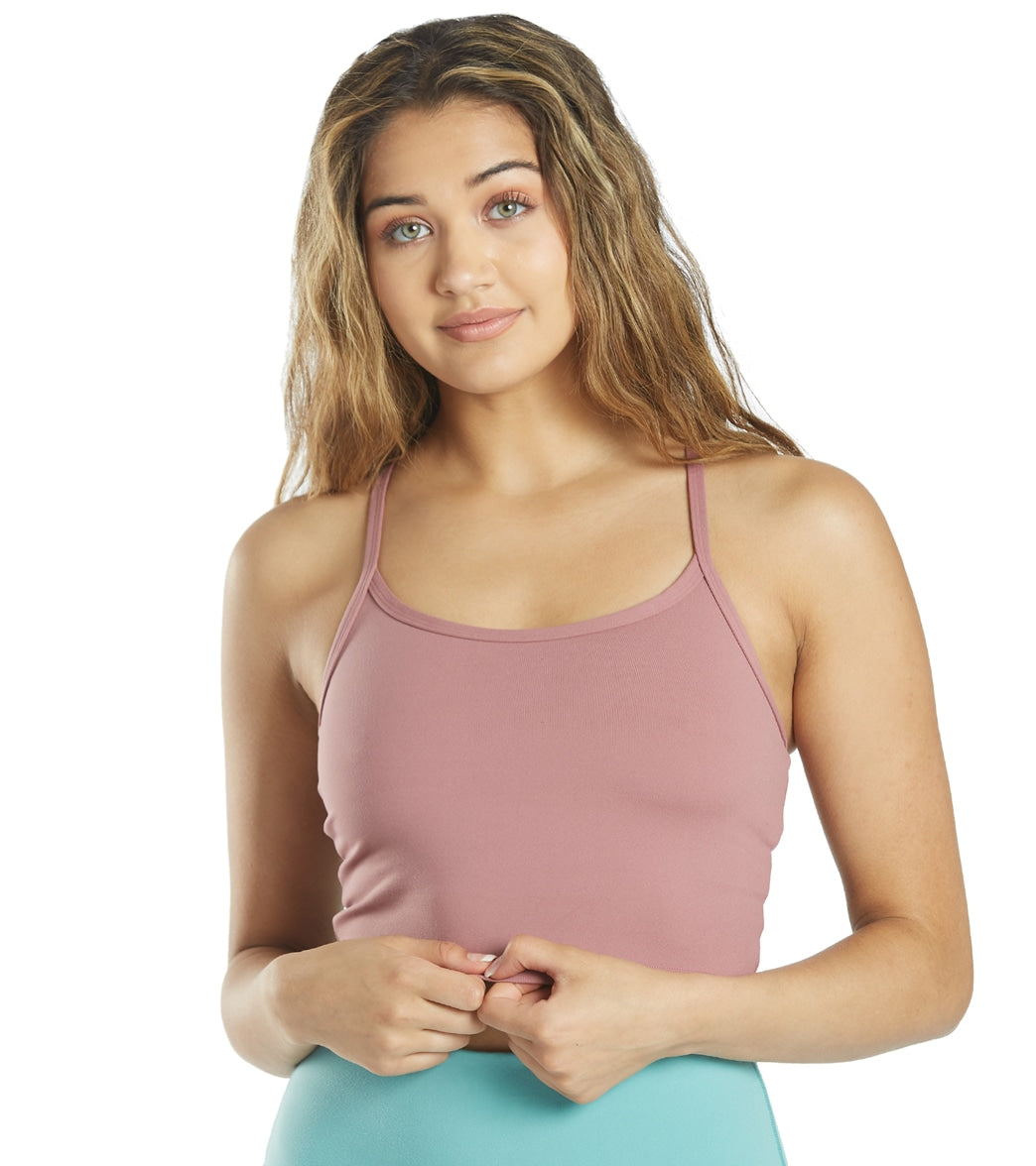 Women's recycled stretch crop tank, original gallery image 123