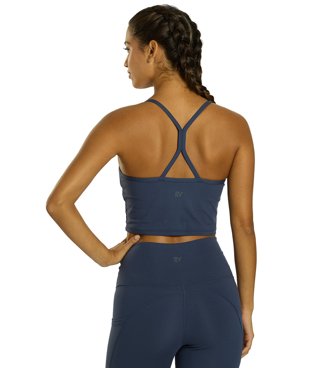 Women's recycled stretch crop tank, original gallery image 15