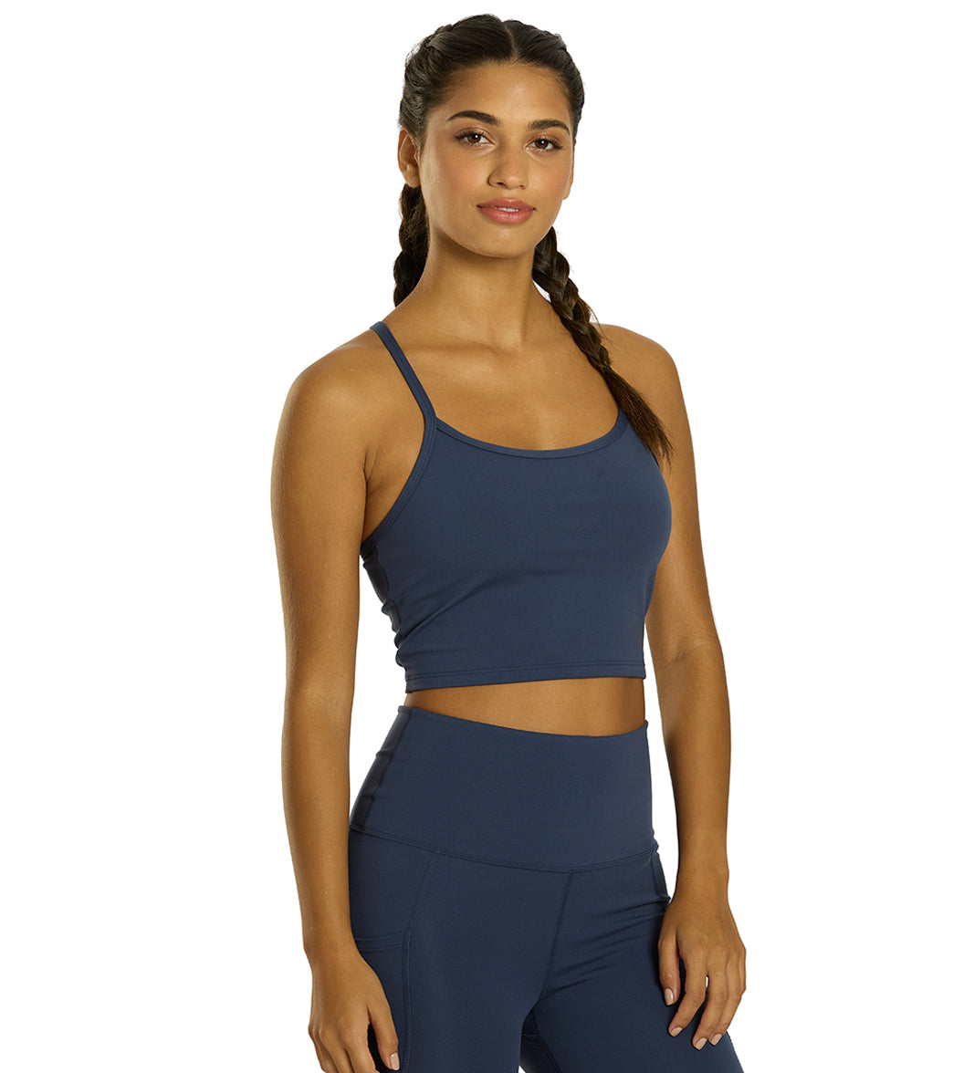 Women's recycled stretch crop tank, original gallery image 91