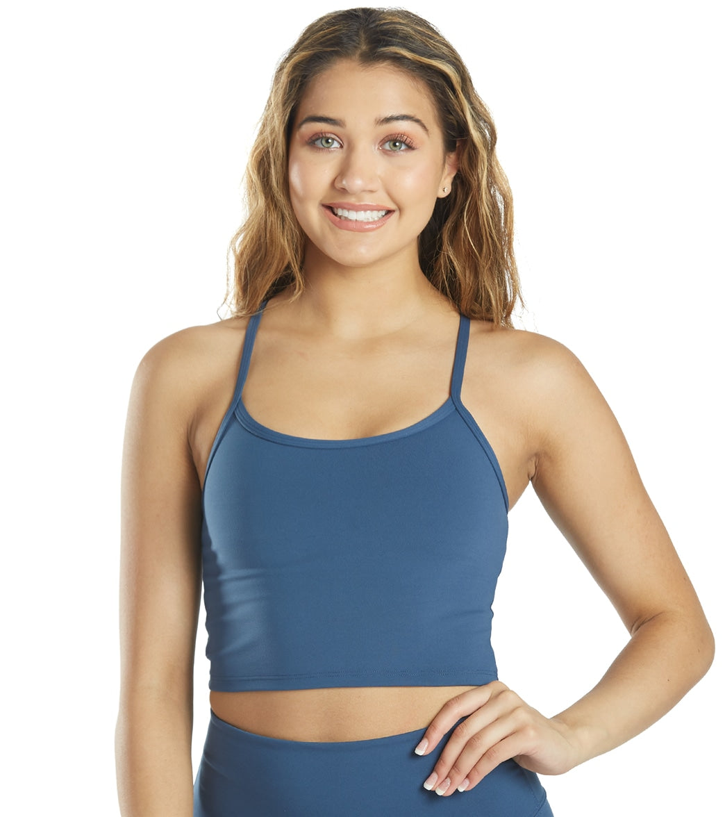 Women's recycled stretch crop tank, original gallery image 56