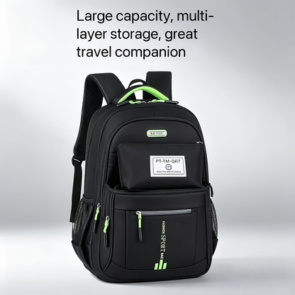 Business Travel Backpack for Men – Large Capacity Durable Nylon, Multi-Compartment, Adjustable Shoulder Straps, Dual-Purpose Campus & Work Bag | Available as Body Bag or Handbag & Shoulder Bag Set