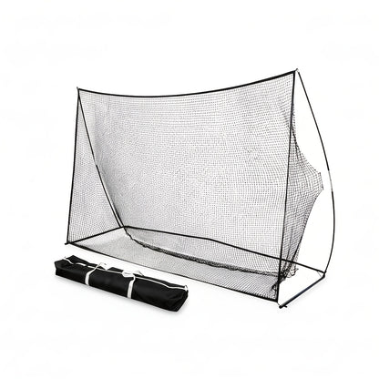Golf Practice Net with Target & Swing Guide - 7x10 FT & 7x7 FT Driving Range Training Net, Easy Assembly, Indoor Outdoor Use, Professional Golf Training Aid for Backyard Home
