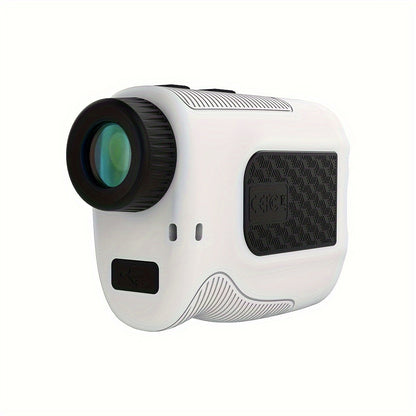 Slope Switch Golf Rangefinder 1000 Yard | 6x Magnification Laser Rangefinder with Flag Lock Vibration, Slope Compensation & Magnetic Strip – Rechargeable Monocular for Golfers
