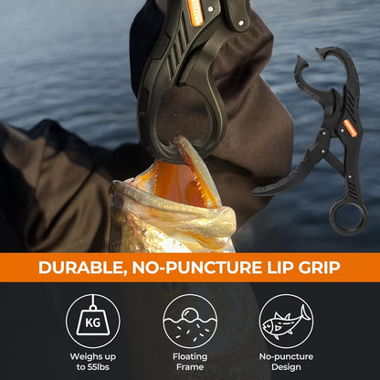 Fishing Tool Kit 6-Piece Corrosion Resistant Pliers Fillet Knife Fish Lip Gripper Braid Scissors Tool Retractor with Lanyard Fishing Gifts for Men