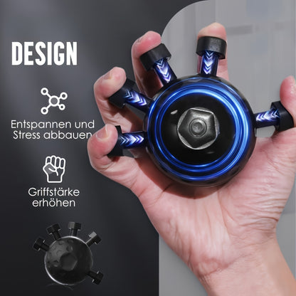Finger & Forearm Grip Strength Trainer – Adjustable 44-99 lbs, Textured Surface, for Guitar, Climbing & Sports Training