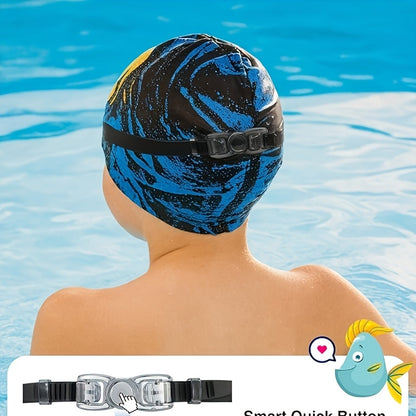 Anti-Fog Swimming Goggles 3 Pairs Leak-Proof UV Protection with Nose Clip Earplugs for Adults Kids Pool Open Water Gift Set