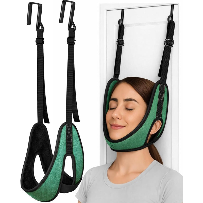 Door-Mounted Cervical Traction Device – Neck Decompressor