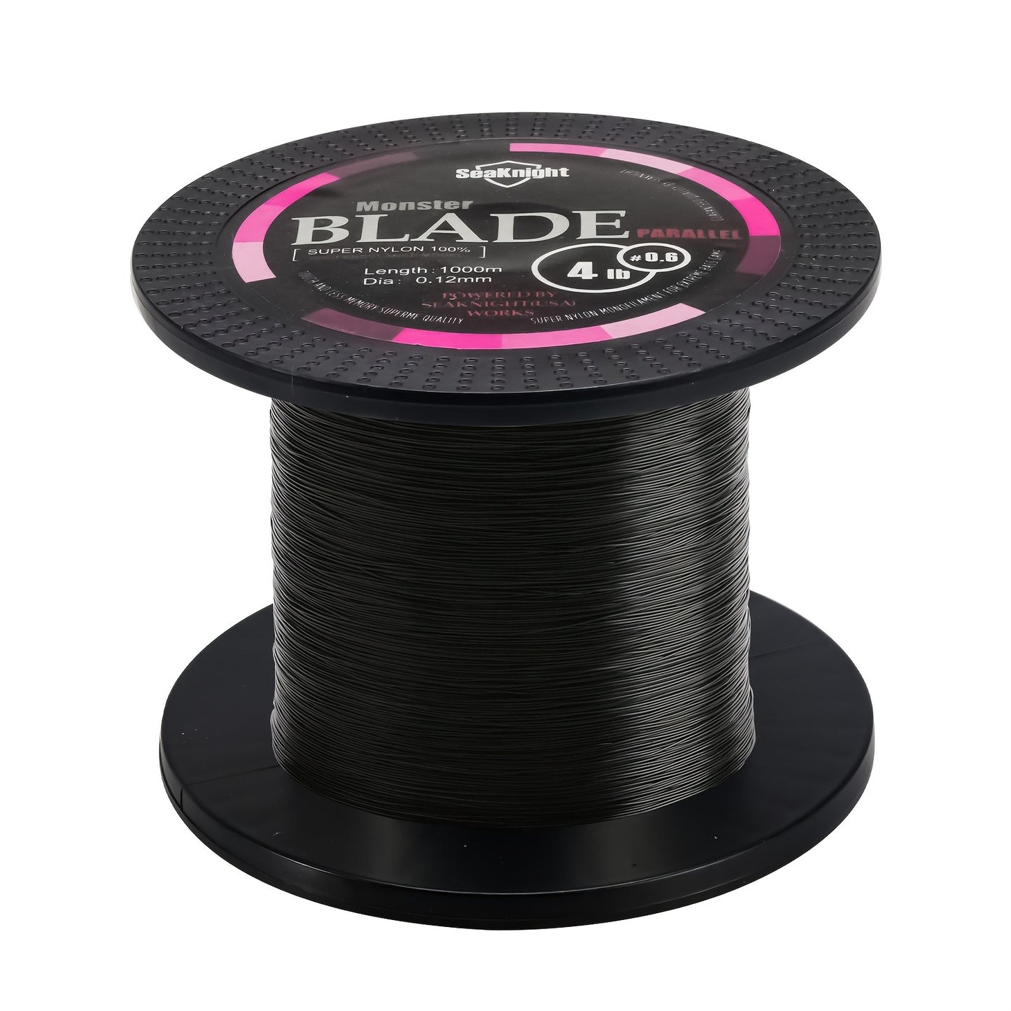 Monofilament Fishing Line 1000M / 1093Yds – Nylon Mono Line for Freshwater & Saltwater, 2-35LB, Black & White