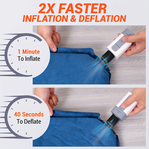Portable Electric Air Pump 3200mAh – Inflate & Deflate Fast