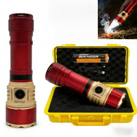 Red boutique flashlight