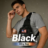 Black (with flag)
