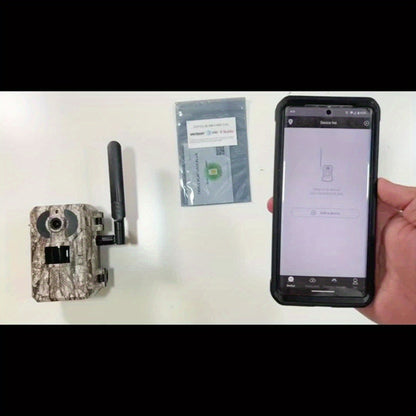 Solar Powered Trail Camera 4K Cellular - 4G LTE No WiFi, 0.2s Trigger, 82ft Night Vision, 120° Wide Angle, Built-in SIM Card for Hunting & Wildlife