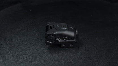 Pistol Laser Sight Ultra Compact Red Green Purple Laser for Guns with Type-C Charging – Universal 20mm Picatinny Rail Mount, Ambidextrous ON/OFF Switch, Left & Right Hand Compatible