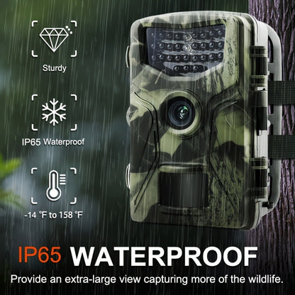 Trail Camera 48MP 4K Night Vision 0.2s Trigger 120 Degree Solar