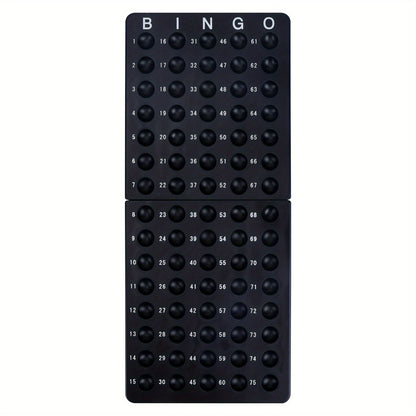 Bingo Cage Machine Set with Wand Manual Lottery Ball Spinner for Party Game Night Halloween Christmas