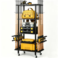 Black Four-tier