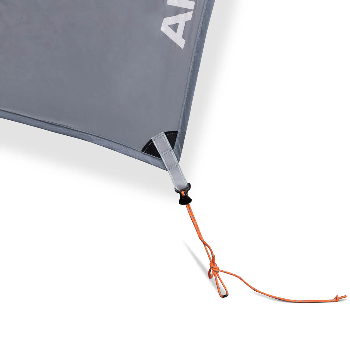Steel Grey flat camping tarp original source view 4