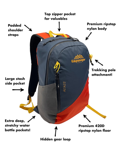Hiking Backpack original source view 14