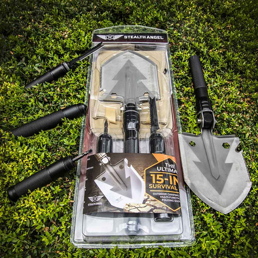 Folding survival shovel gallery image 1