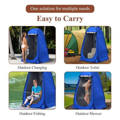 Pop-Up Privacy Shower Tent Waterproof – UV Shield, 5 Colors