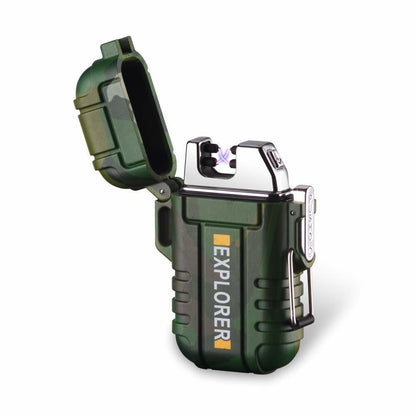 Waterproof Plasma Lighter – Windproof Flameless USB Rechargeable