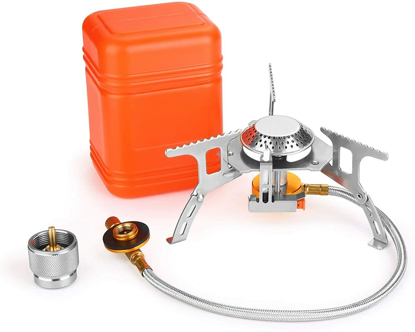 Camping Stove 3700W Ultralight Foldable Windproof Piezo Ignition