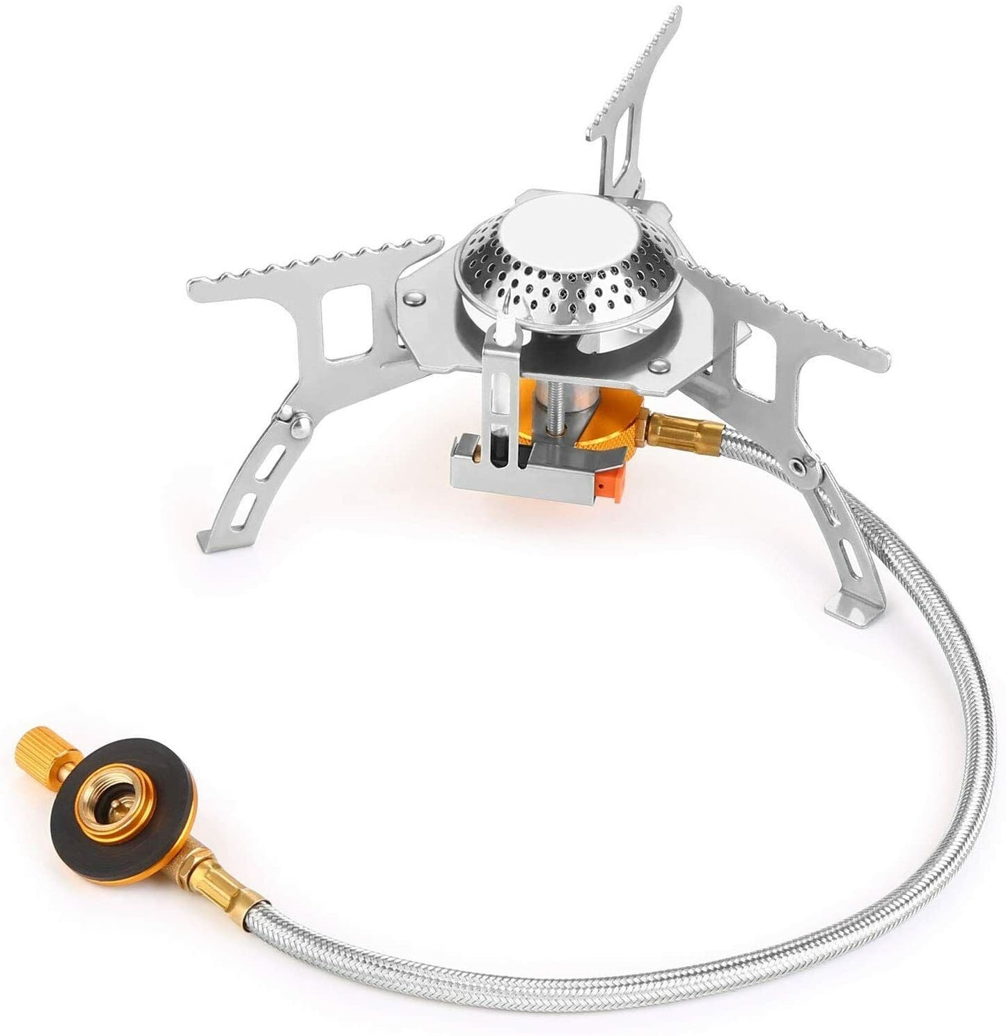 Camping Stove 3700W Ultralight Foldable Windproof Piezo Ignition