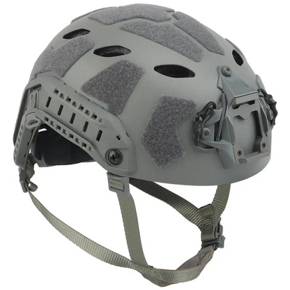 Tactical FAST Helmet with NVG Mount & Side Rails for Airsoft