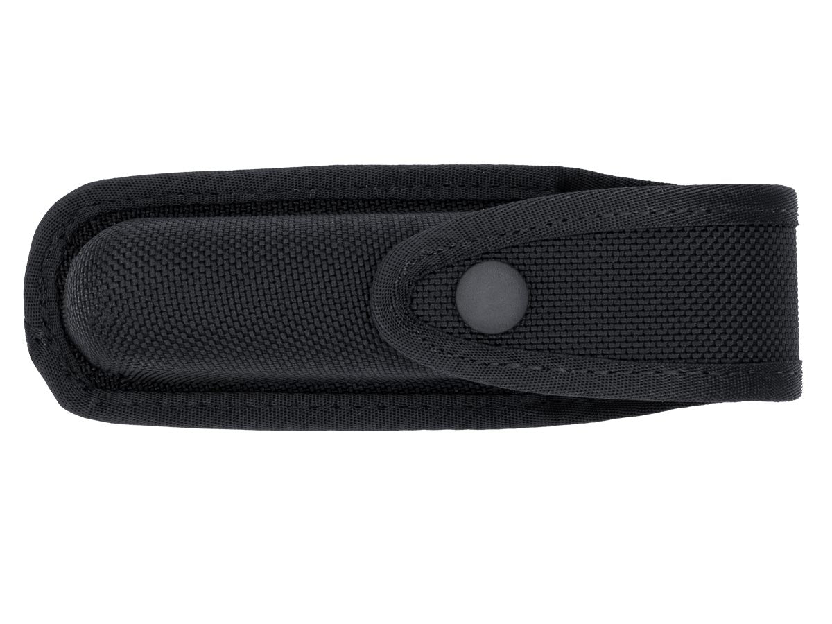 Flashlight Holster with Hot-Pressed Nylon Construction and a Snug Fit for Professional Field Carry