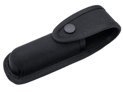 Flashlight Holster with Hot-Pressed Nylon Construction and a Snug Fit for Professional Field Carry
