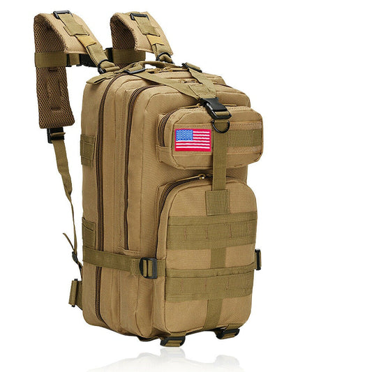 Military Rucksack 30L Tactical Backpack MOLLE Waterproof Oxford