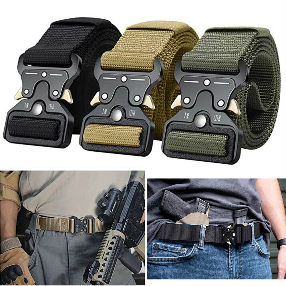 Tactical Belt – Cobra Quick Release, 1000D Nylon, 3 Colors