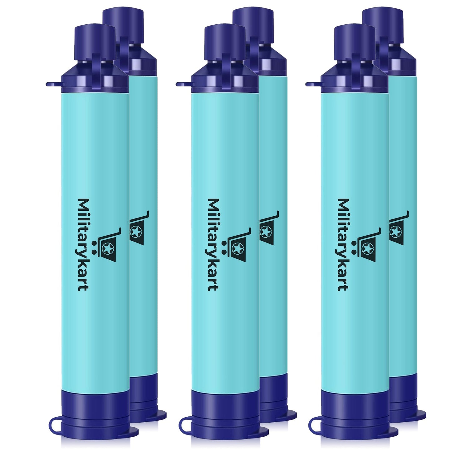 Personal Water Filter Straw – 5-Stage, 0.1 Micron, 5000L