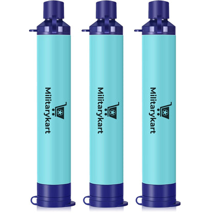 Personal Water Filter Straw – 5-Stage, 0.1 Micron, 5000L