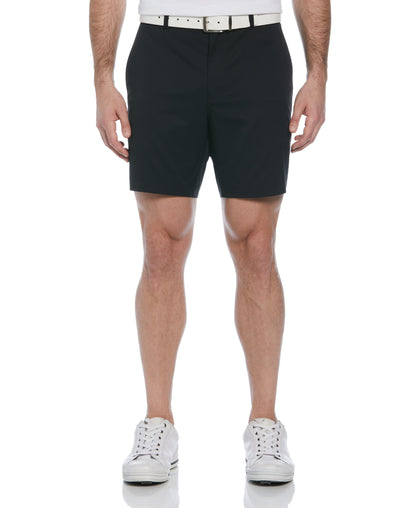 Men's Flat Front Golf Shorts with a 7-Inch Inseam and Flexible Active Waistband for Movement on the Course