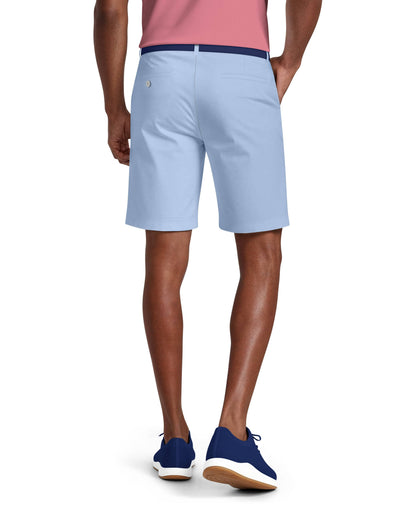 Men's Flat Front Golf Shorts with a 7-Inch Inseam and Flexible Active Waistband for Movement on the Course