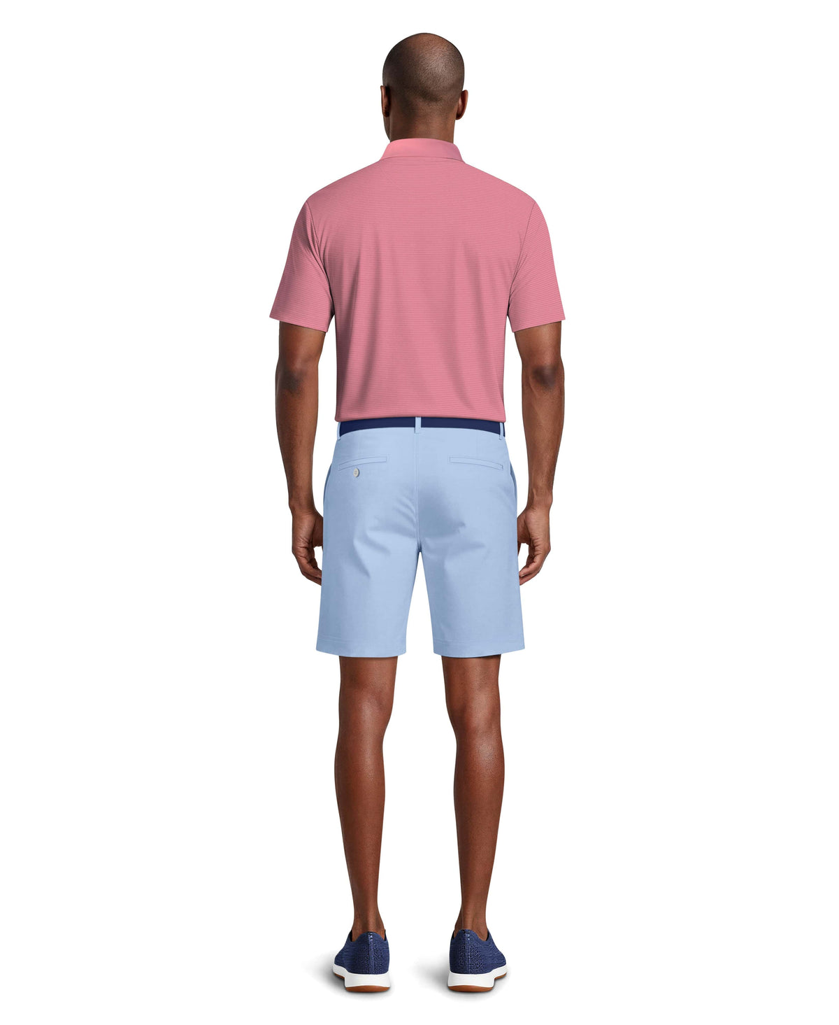 Men's Flat Front Golf Shorts with a 7-Inch Inseam and Flexible Active Waistband for Movement on the Course