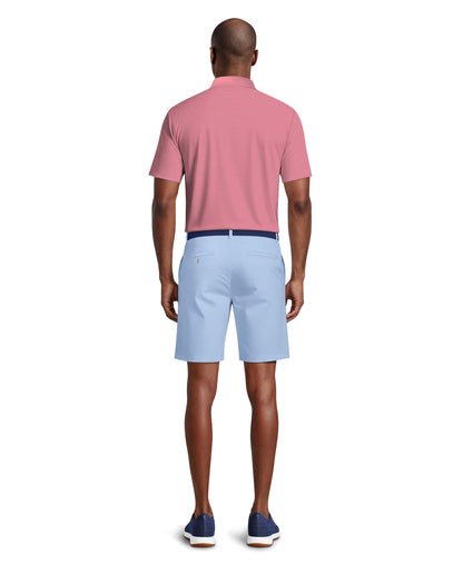 Men's Flat Front Golf Shorts with a 7-Inch Inseam and Flexible Active Waistband for Movement on the Course