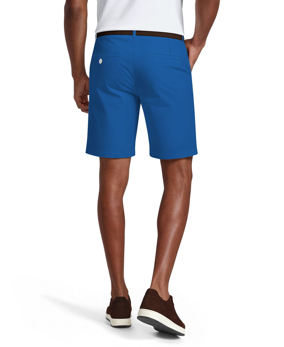 Men's Flat Front Golf Shorts with a 7-Inch Inseam and Flexible Active Waistband for Movement on the Course